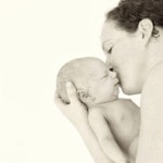 Family Portraits Christchurch, 9 day old boy with his mum